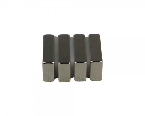 NdFeB Block Magnets, Dimensions: 20xWxH (Length&gt;Width&gt;Heigth) , Material grade: N38
