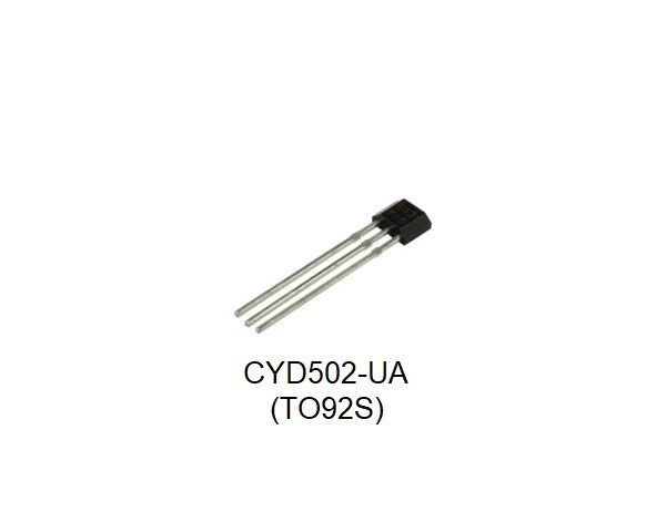 Bipolar Hall Effect Latching Switch Ics CYD502, Power Supply: 2.7V -30V, supply current: 25mA