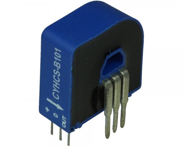 Closed Loop AC/DC Hall Current Sensor CYHCS-B101,Output: ±12.5mA,±25mA,Power Supply: +15V DC,Window: 6.6 x 4.3