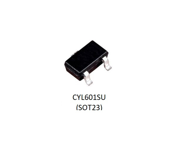 Linear Hall-Effect Sensor IC CYL601, Max. Sensitivity: 9-15 (mV/mT) , Measuring range: 1250 Gs (= 125 mT)