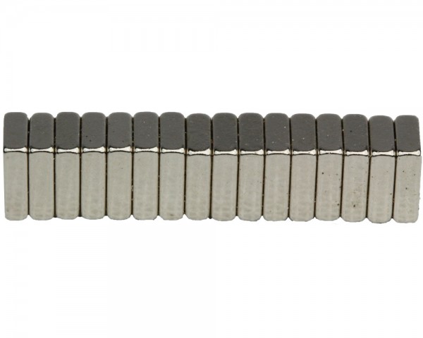 NdFeB Block Magnets, Dimensions : 7xWxH (Length&gt;Width&gt;Heigth) , Material grade: N38